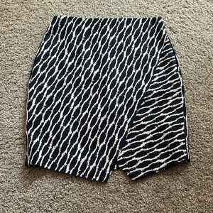Loft XSP blue work skirt
